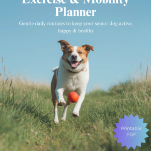 Senior Dog Exercise & Mobility Planner